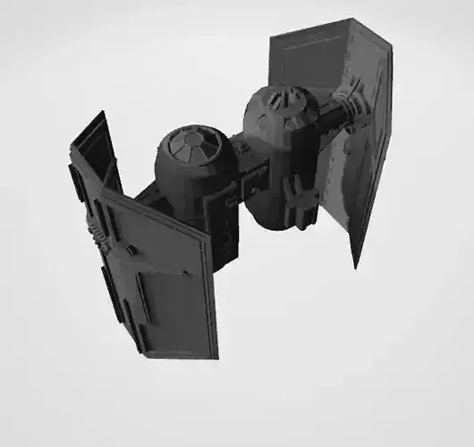 Star-Wars-tie-bomber star wars tie fighter 3D print model