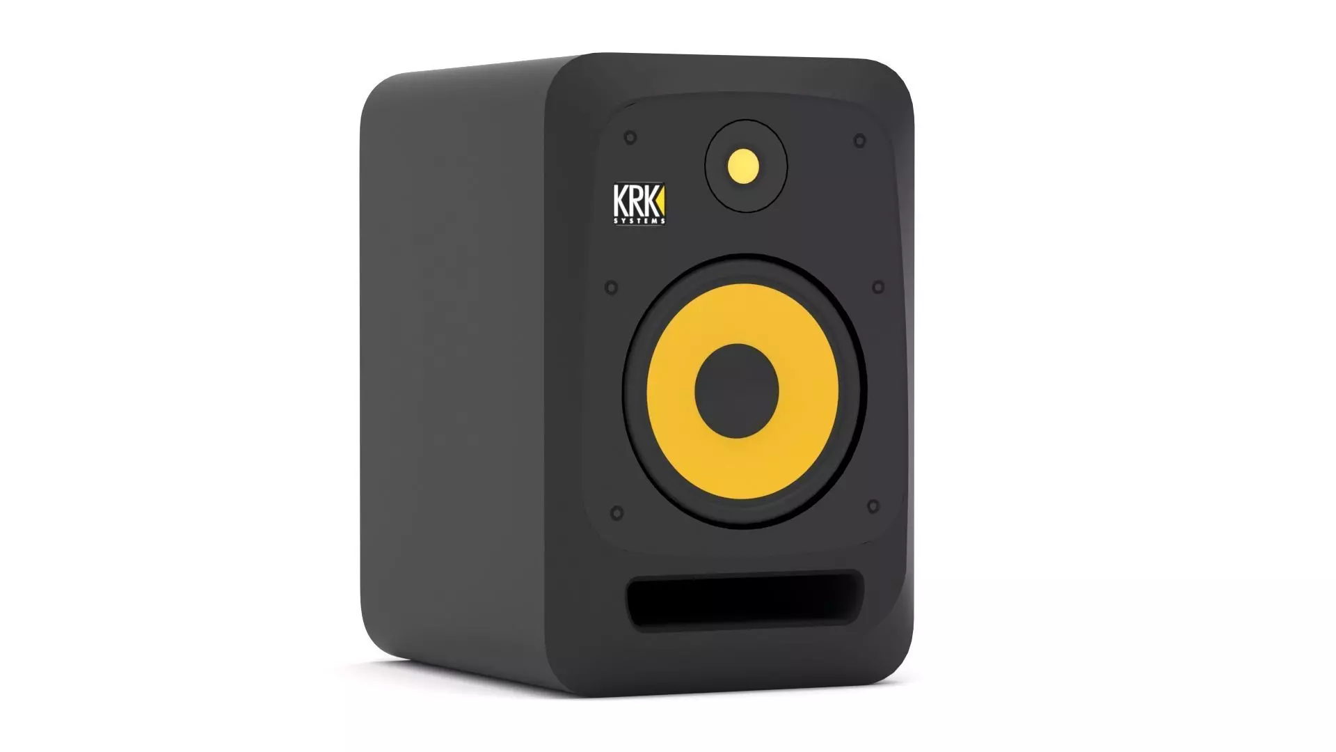 KRK V8 S4 Studio Monitor Low-poly 3D model