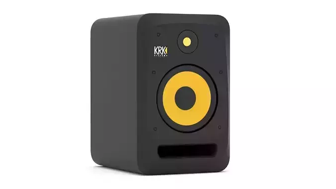 KRK V8 S4 Studio Monitor Low-poly 3D model