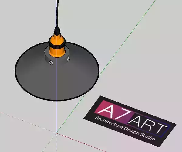 Light lamp with logo of az art