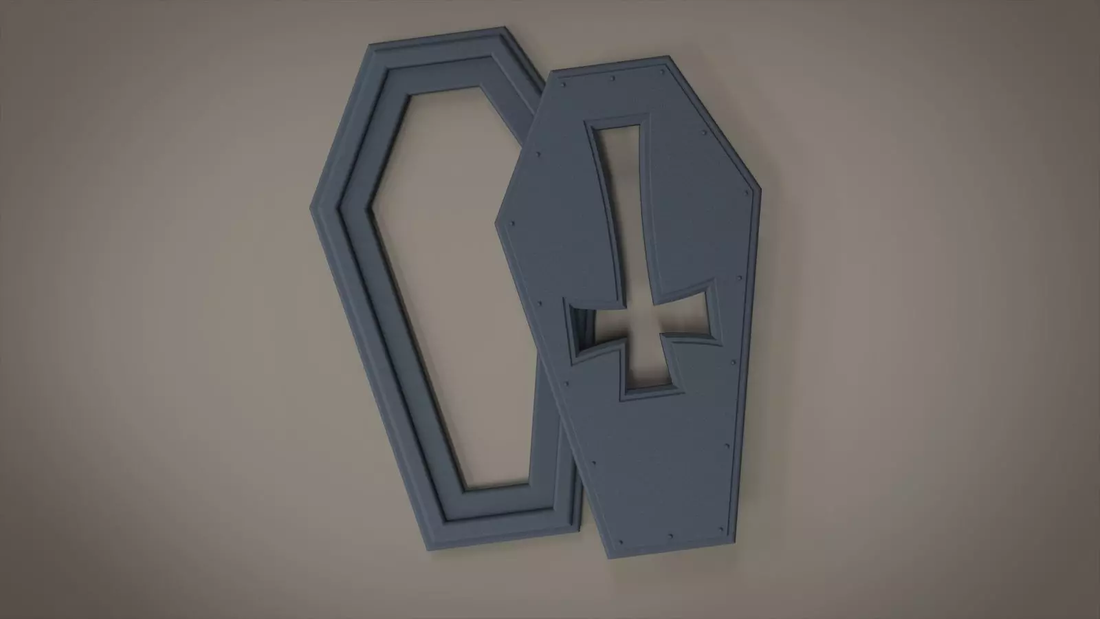 Halloween - Cerceuil 3D model_0