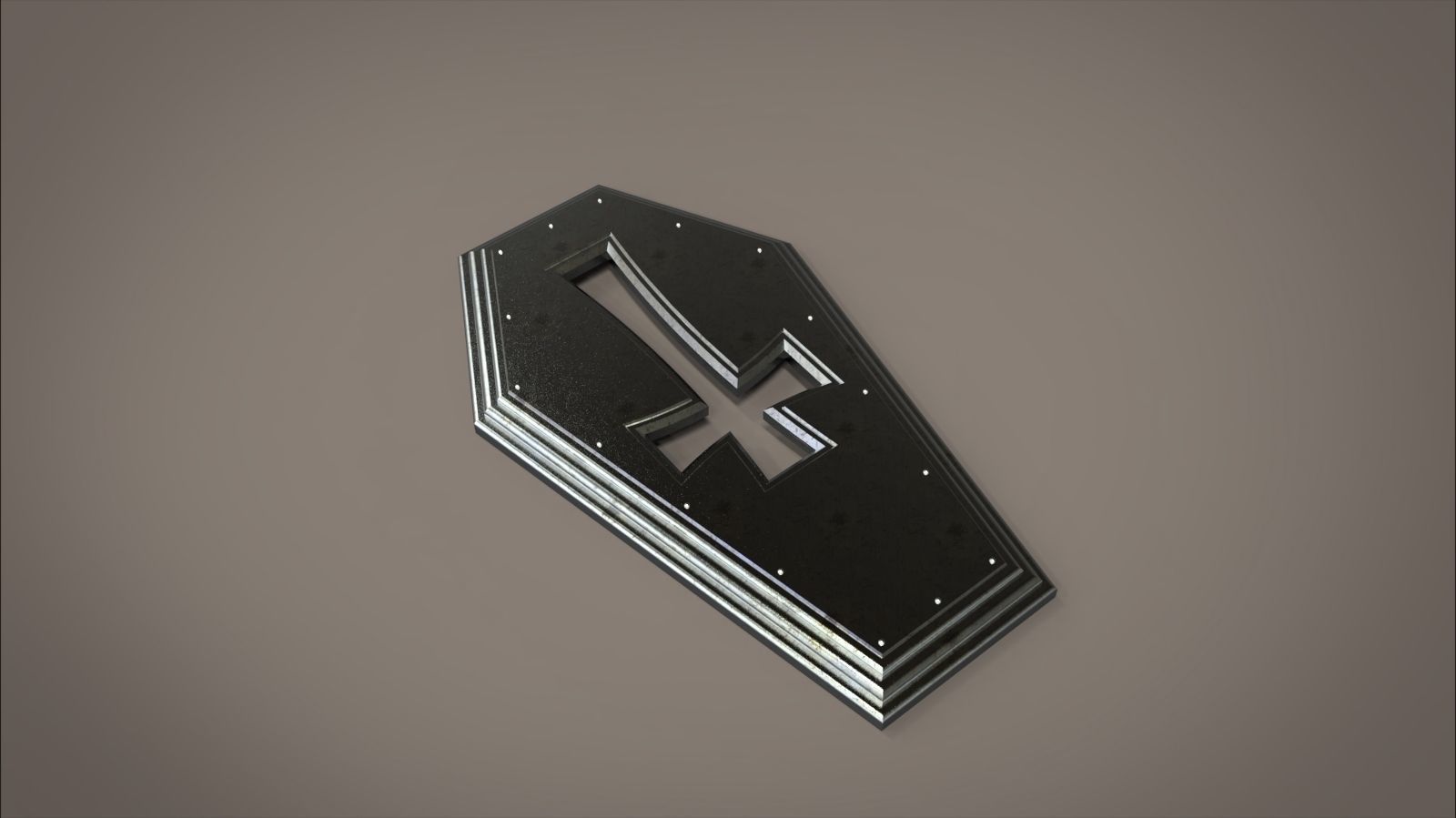 Halloween - Cerceuil 3D model_5