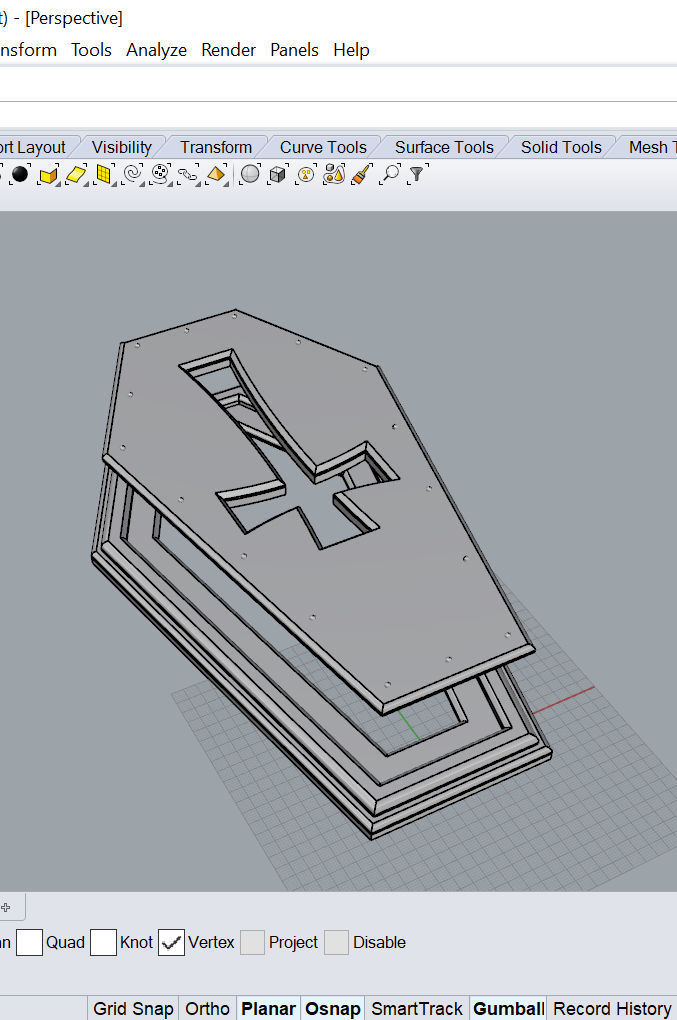 Halloween - Cerceuil 3D model_10