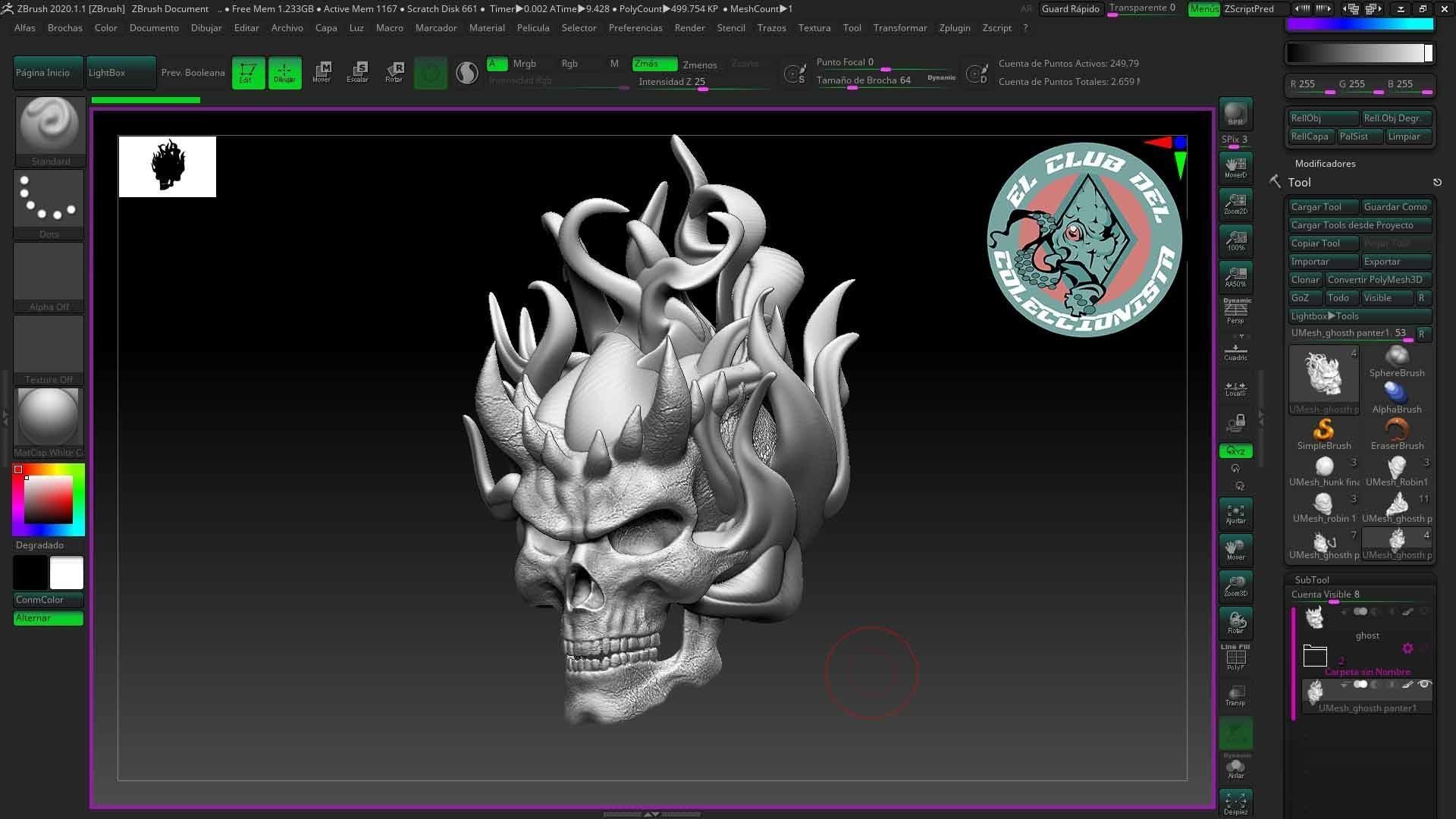 King Ghost rider  3D print model_2