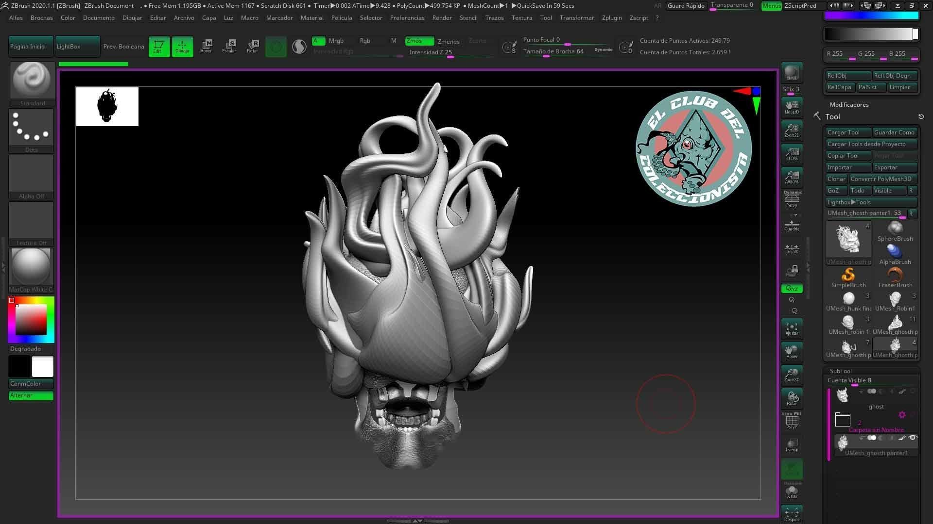 King Ghost rider  3D print model_4
