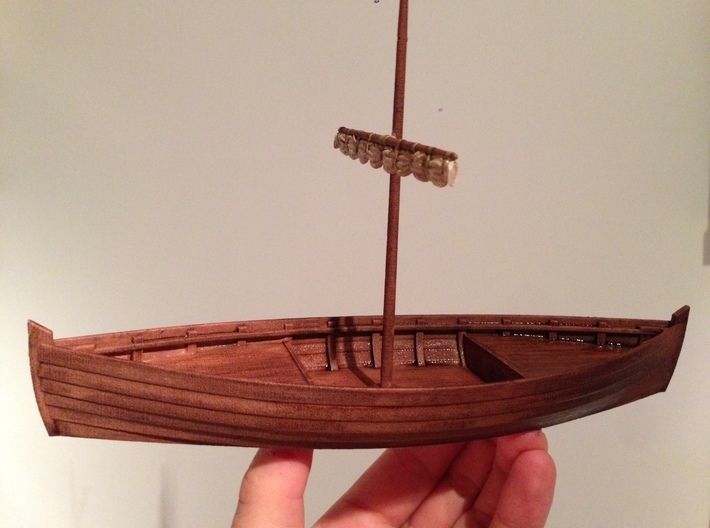 Viking Ship Knarr 3D print model_1