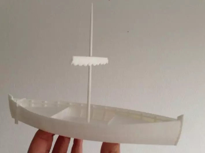 Viking Ship Knarr 3D print model_0
