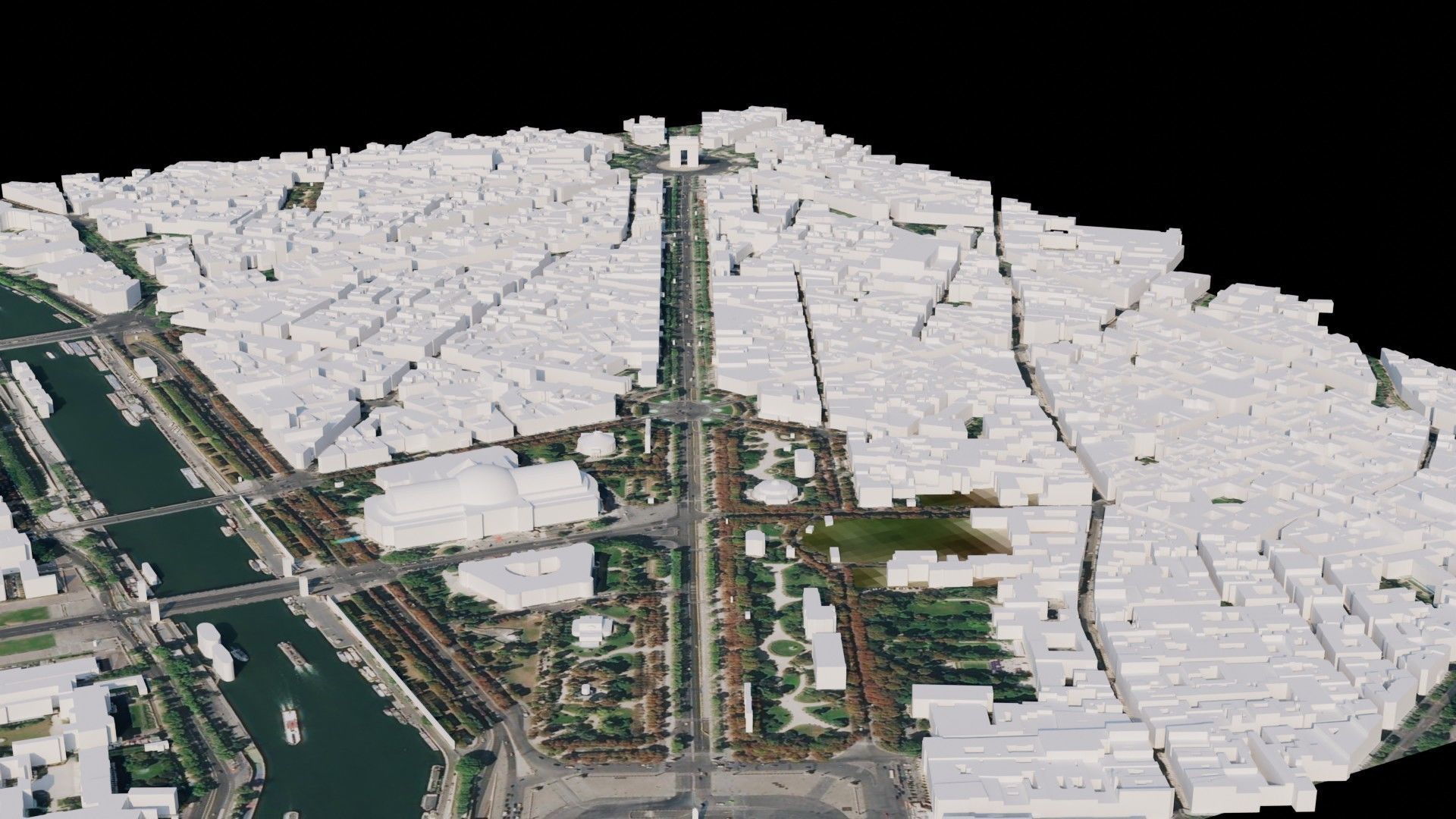 Paris - France 3D model_1