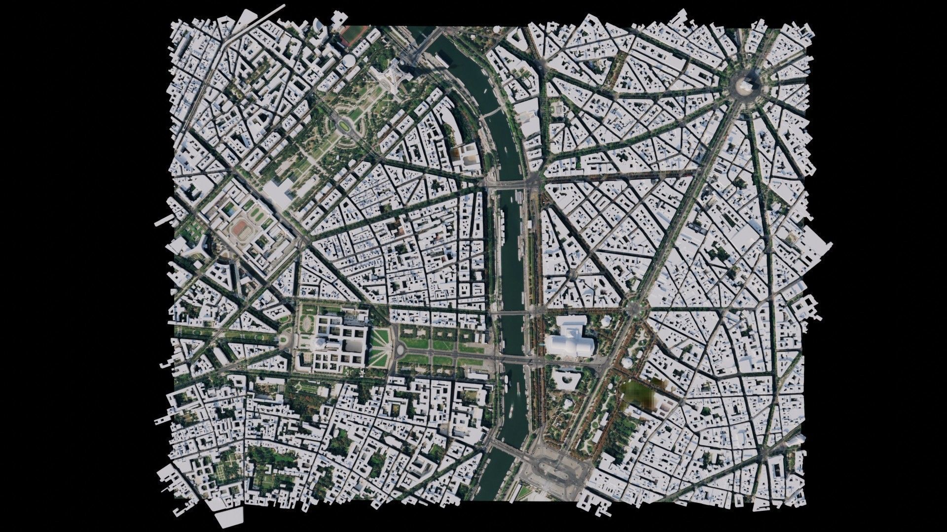 Paris - France 3D model_3
