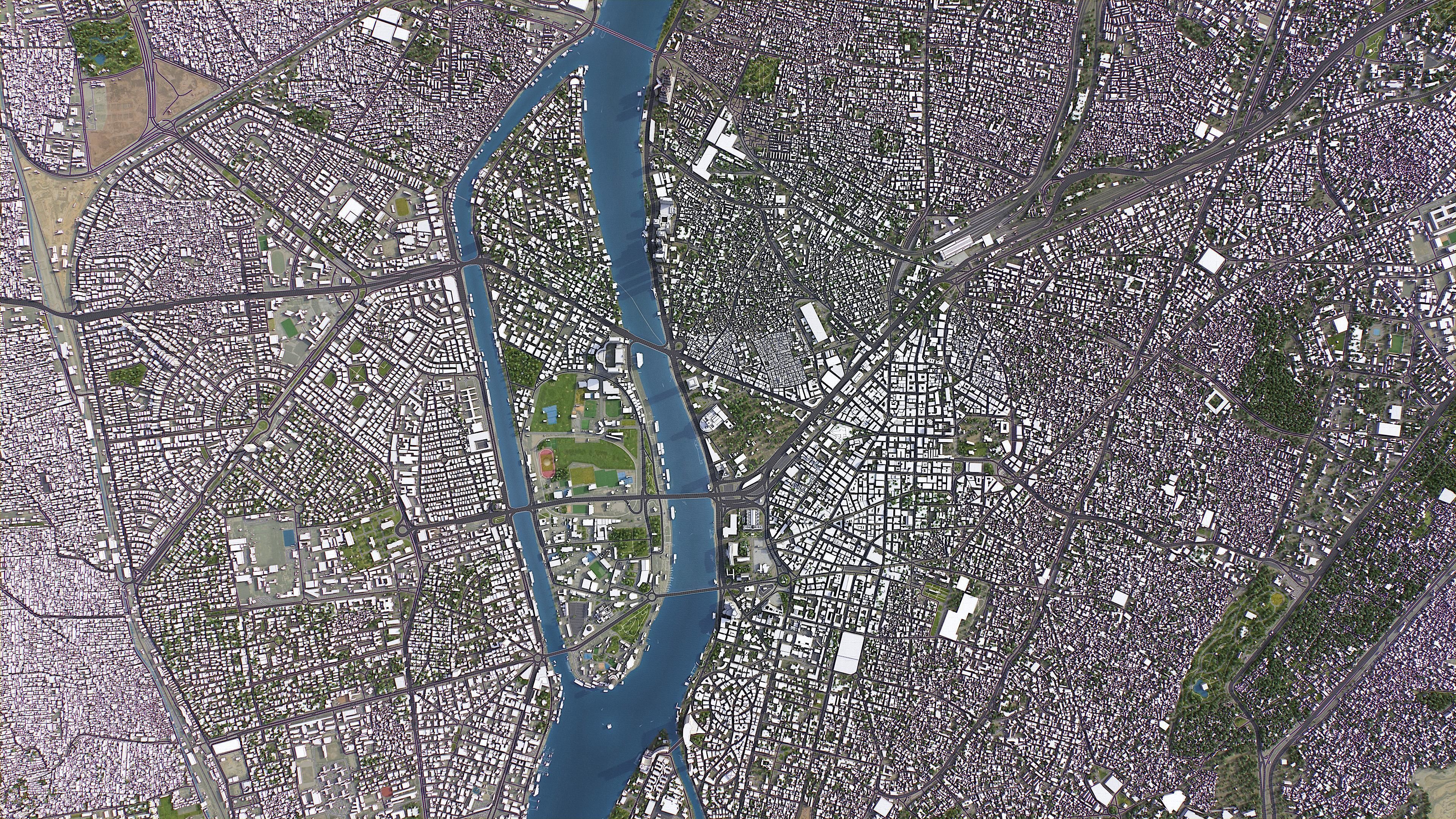 Cairo Low-poly 3D model_16