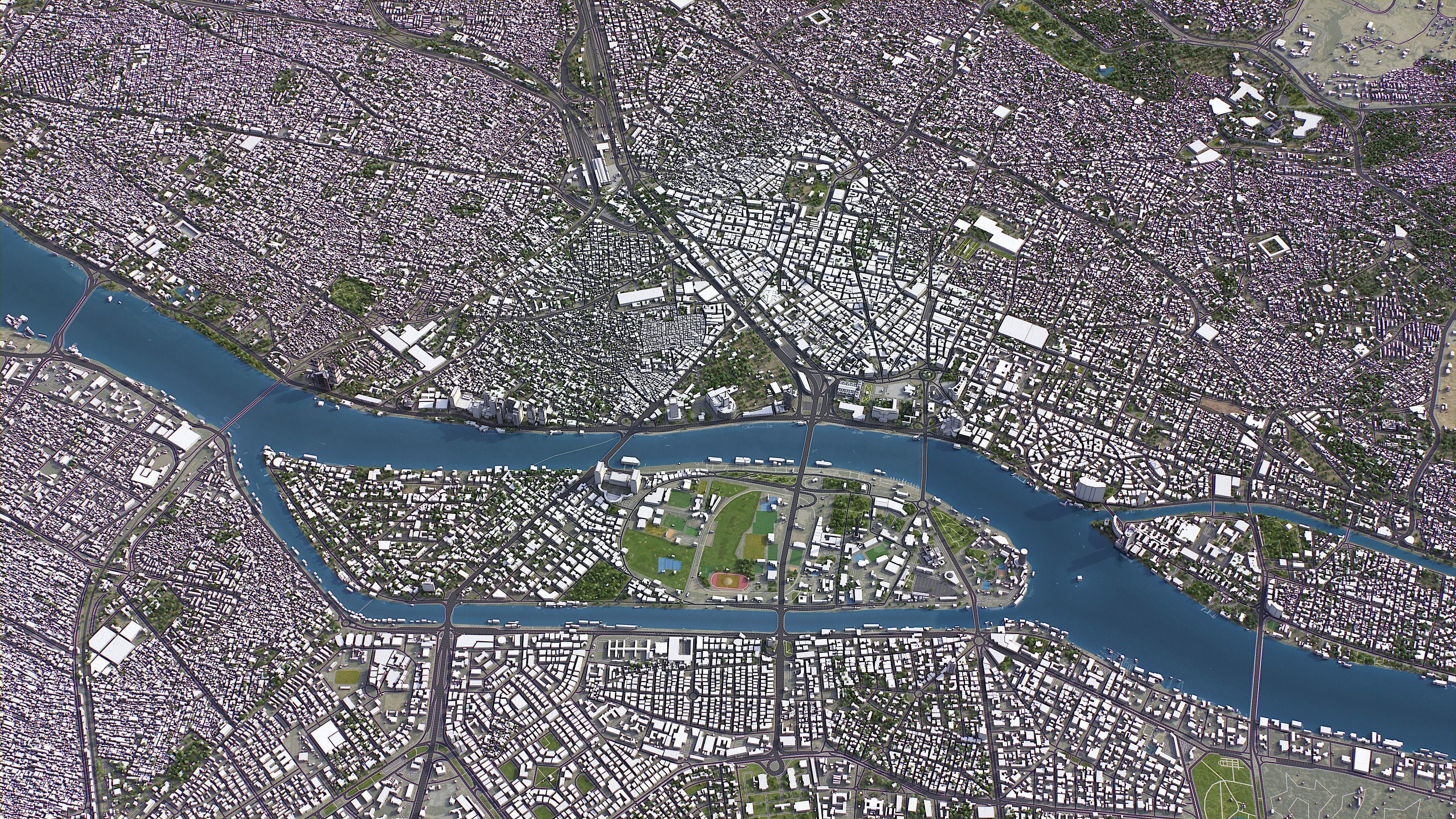 Cairo Low-poly 3D model_12