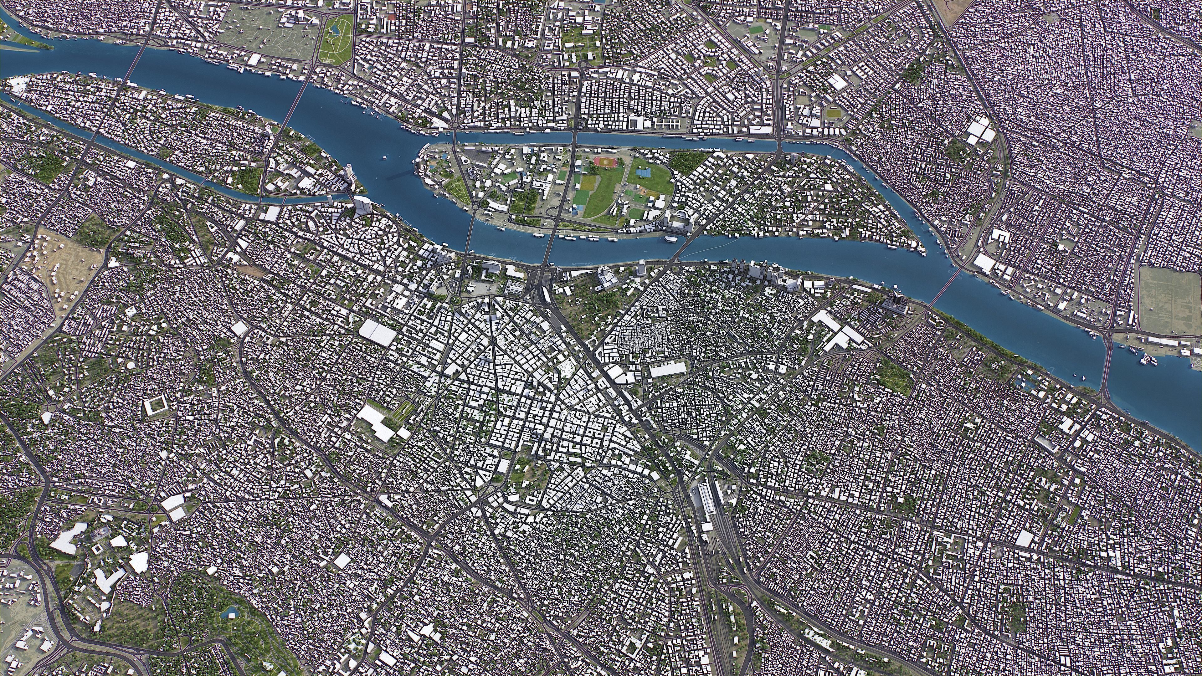 Cairo Low-poly 3D model_14