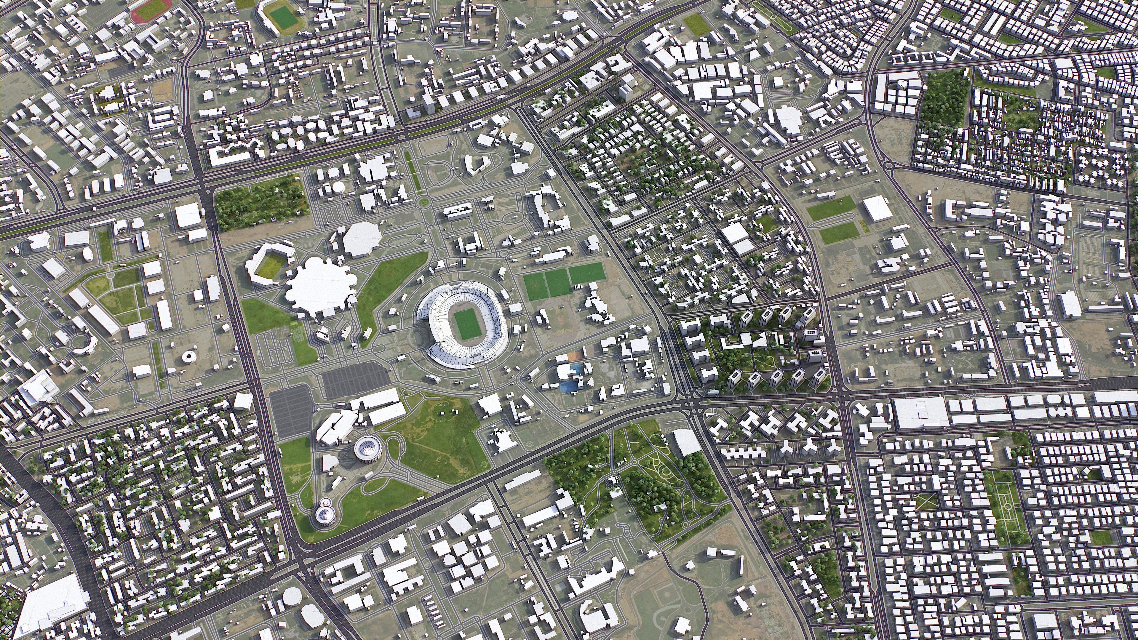 Cairo Low-poly 3D model_15