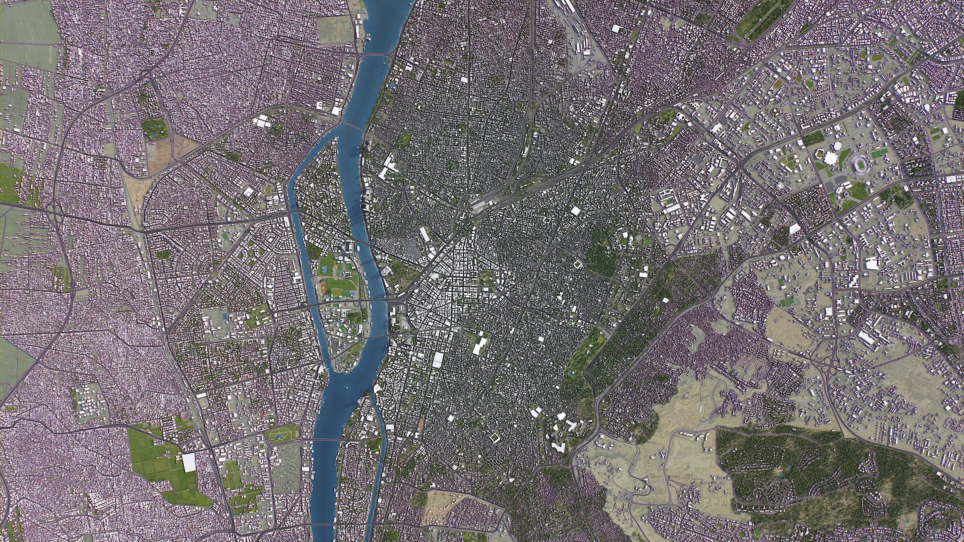 Cairo Low-poly 3D model_17