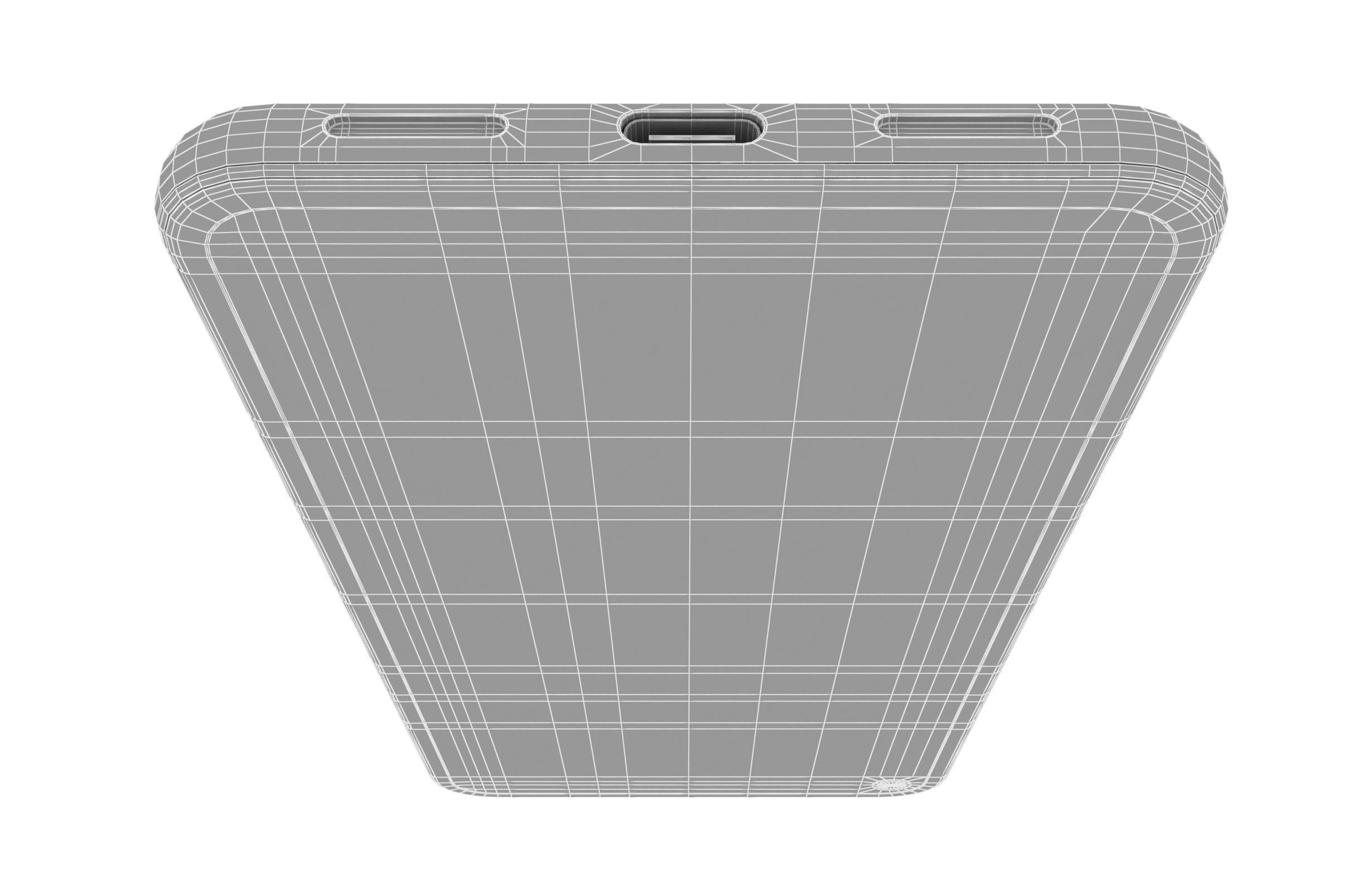 Google Pixel 5 Just Black And Sorta Sage 3D model_27