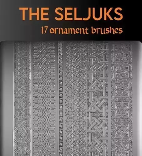 The Seljuks Ornament  Zbrush 18 ZBP-brush