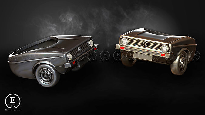 car ring 3D print model