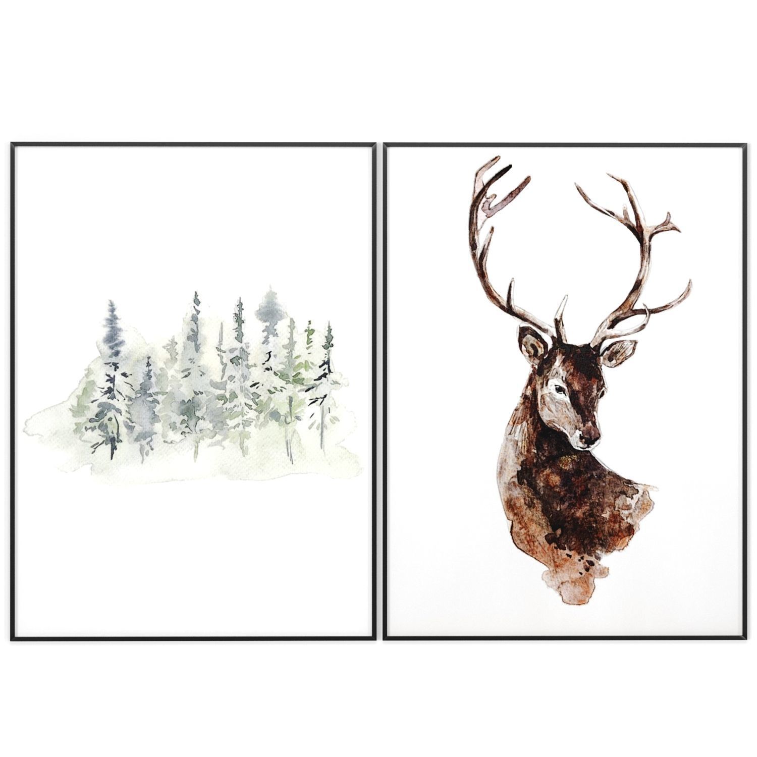 Art Frams 132- Christmas wall art 2 3D model_3