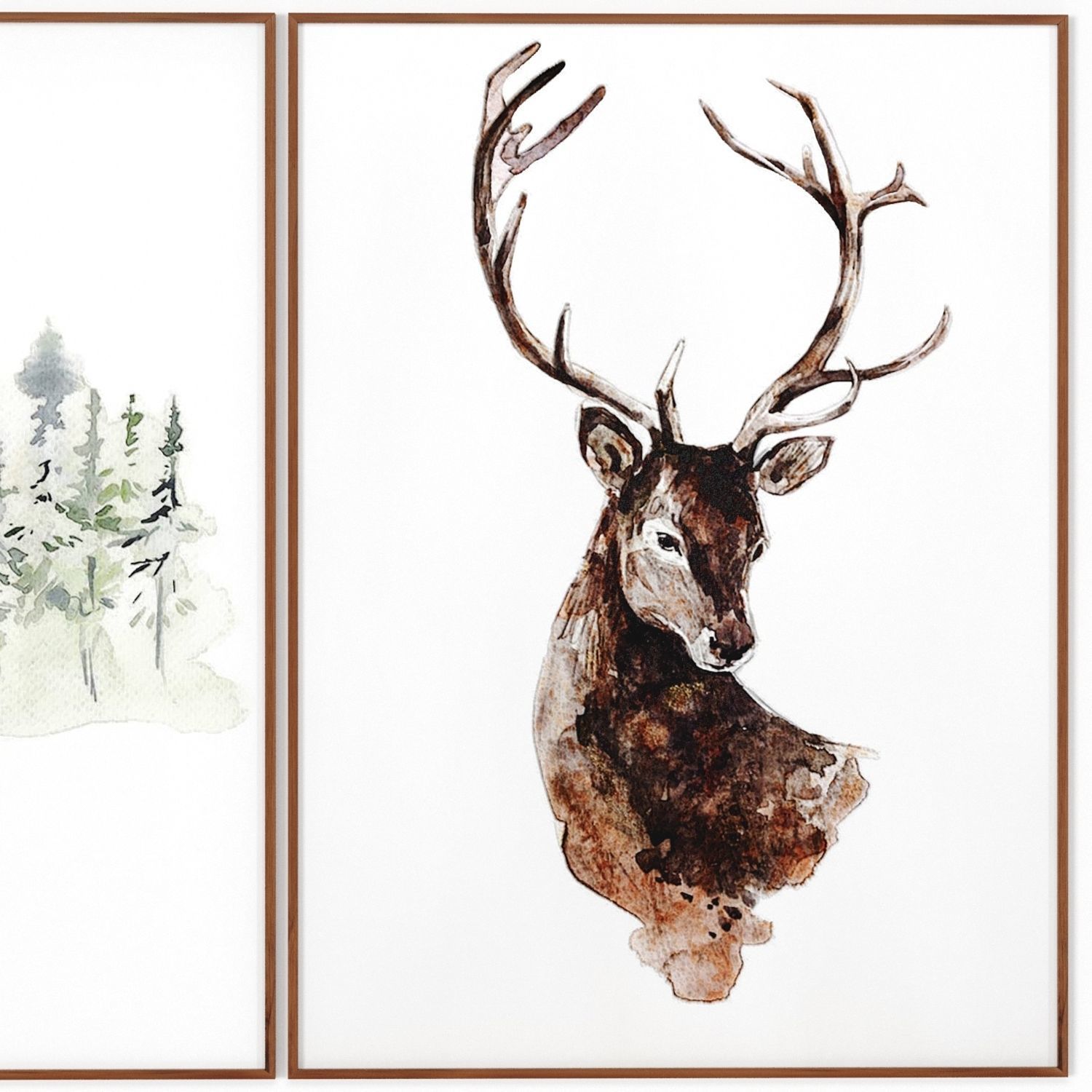 Art Frams 132- Christmas wall art 2 3D model_2