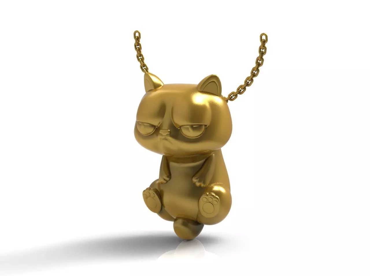 Pendant CAT N - 252 3D print model_0