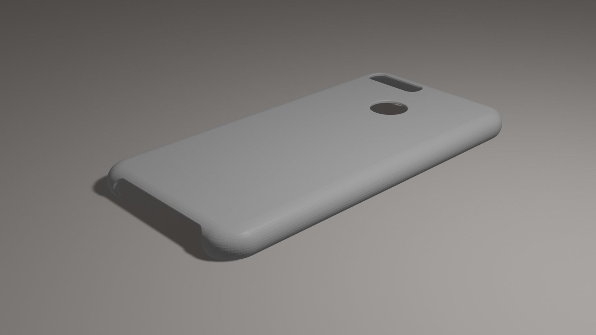 Honor 7A TPU case 3D print model_2