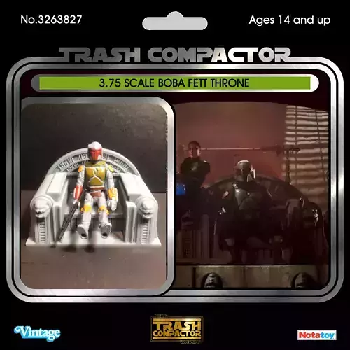 Star Wars Inspired Boba Fetts Jabba Palace Throne 3-75 Scale