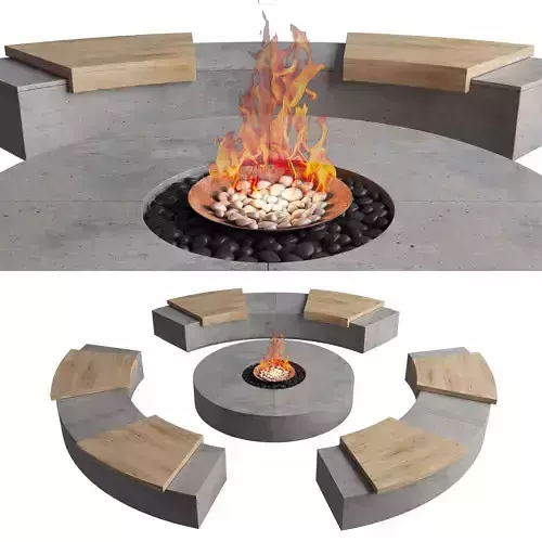 fire place outdoor