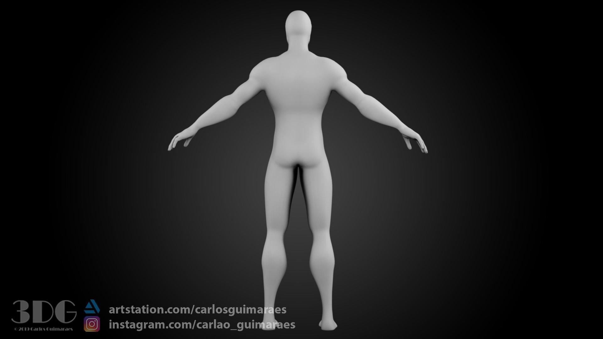 Base Mesh Spider Man 3D model_7