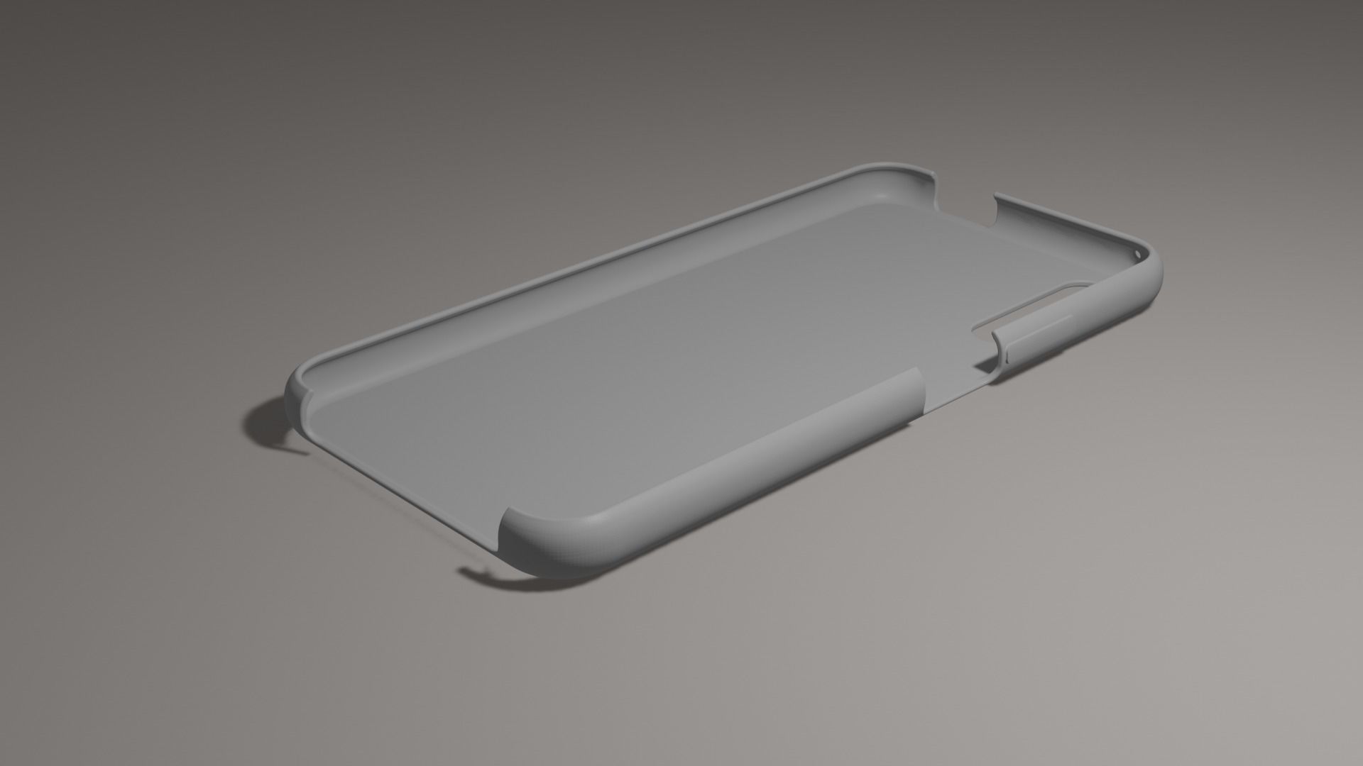 Huawei P smart PRO 2019 TPU case 3D print model_1