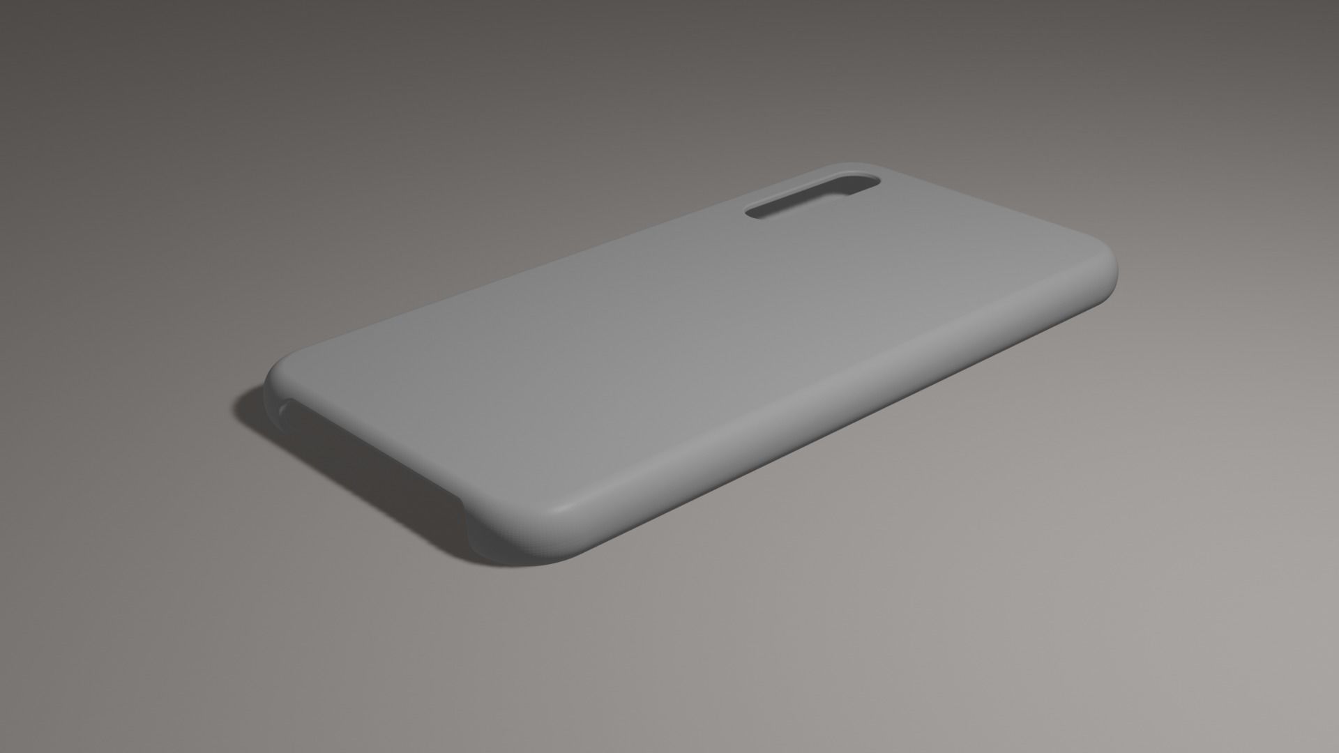 Huawei P smart PRO 2019 TPU case 3D print model_2