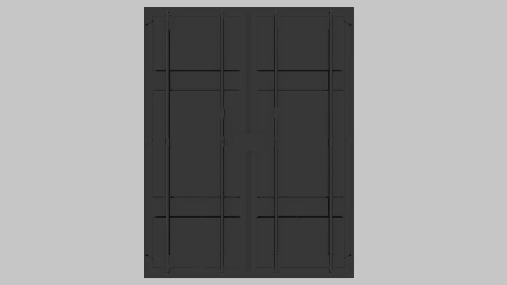 IOS container Box Free 3D model