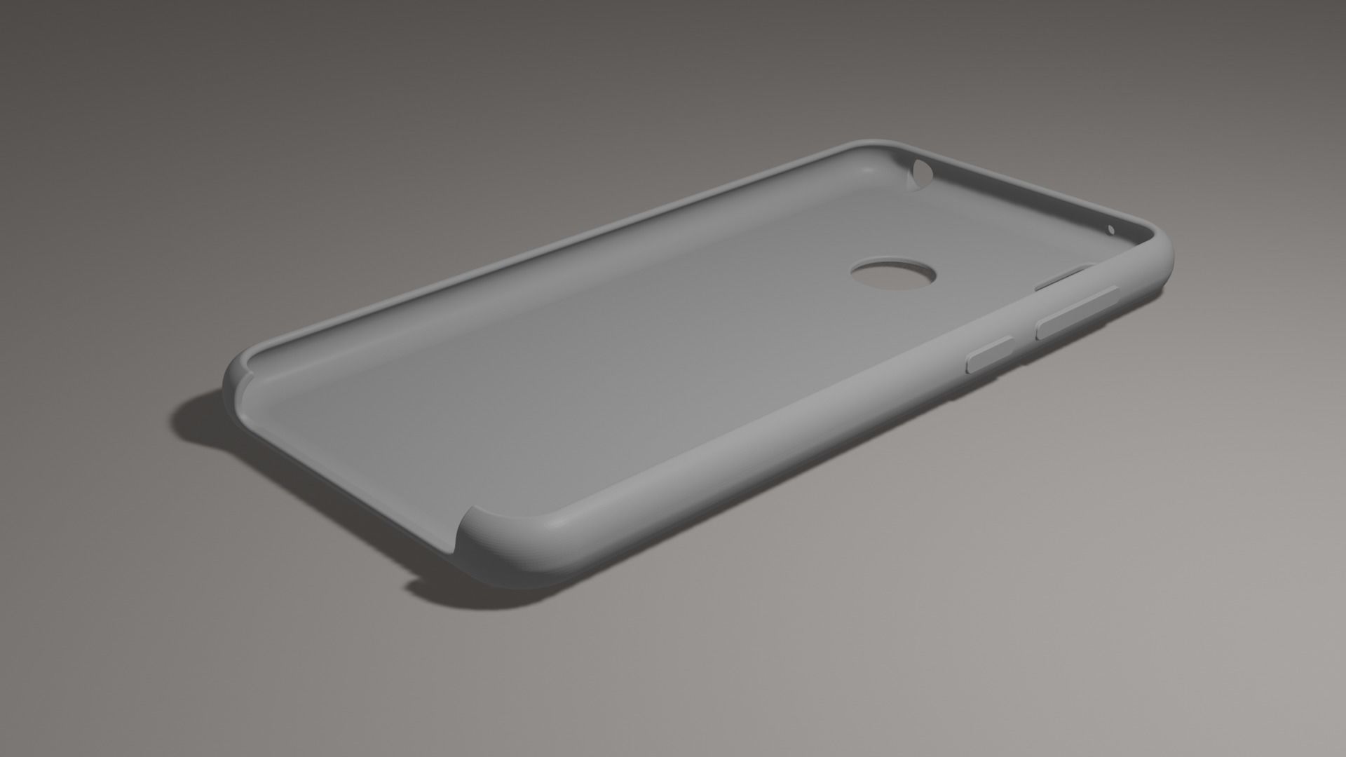 Huawei Y7 2019 TPU case 3D print model_1