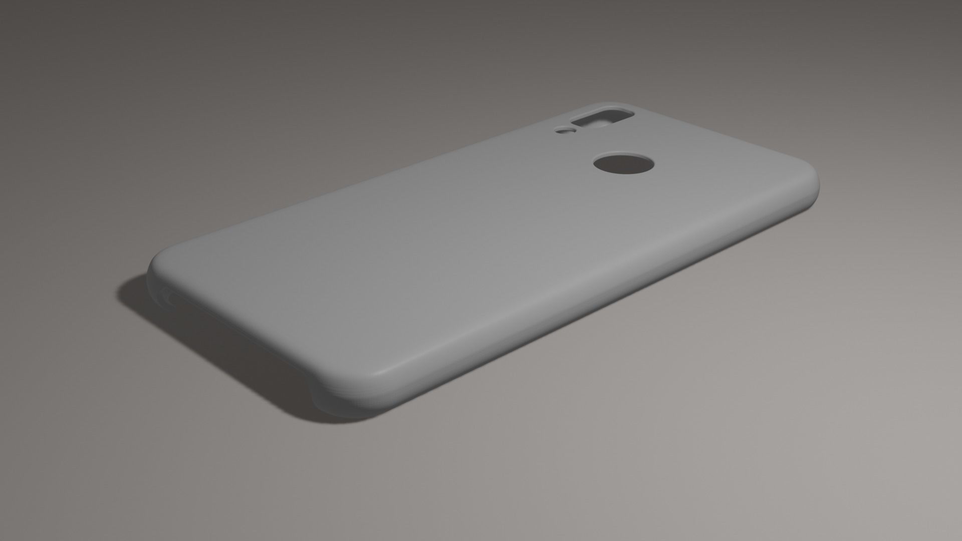 Huawei Y7 2019 TPU case 3D print model_2