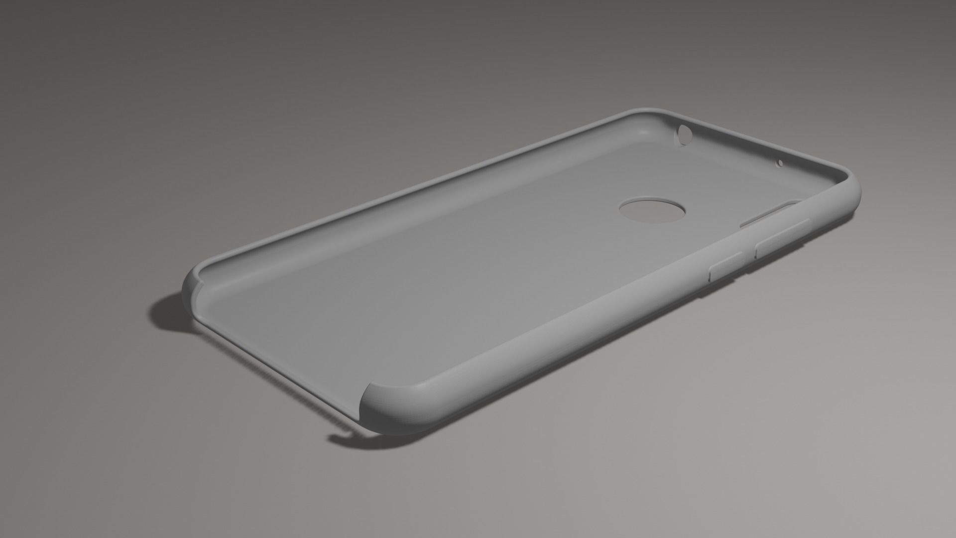 Huawei Y6 2019 TPU case 3D print model_1