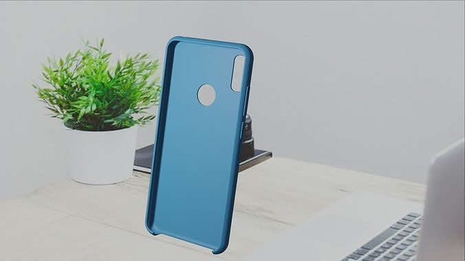 Huawei Y6 2019 TPU case 3D print model