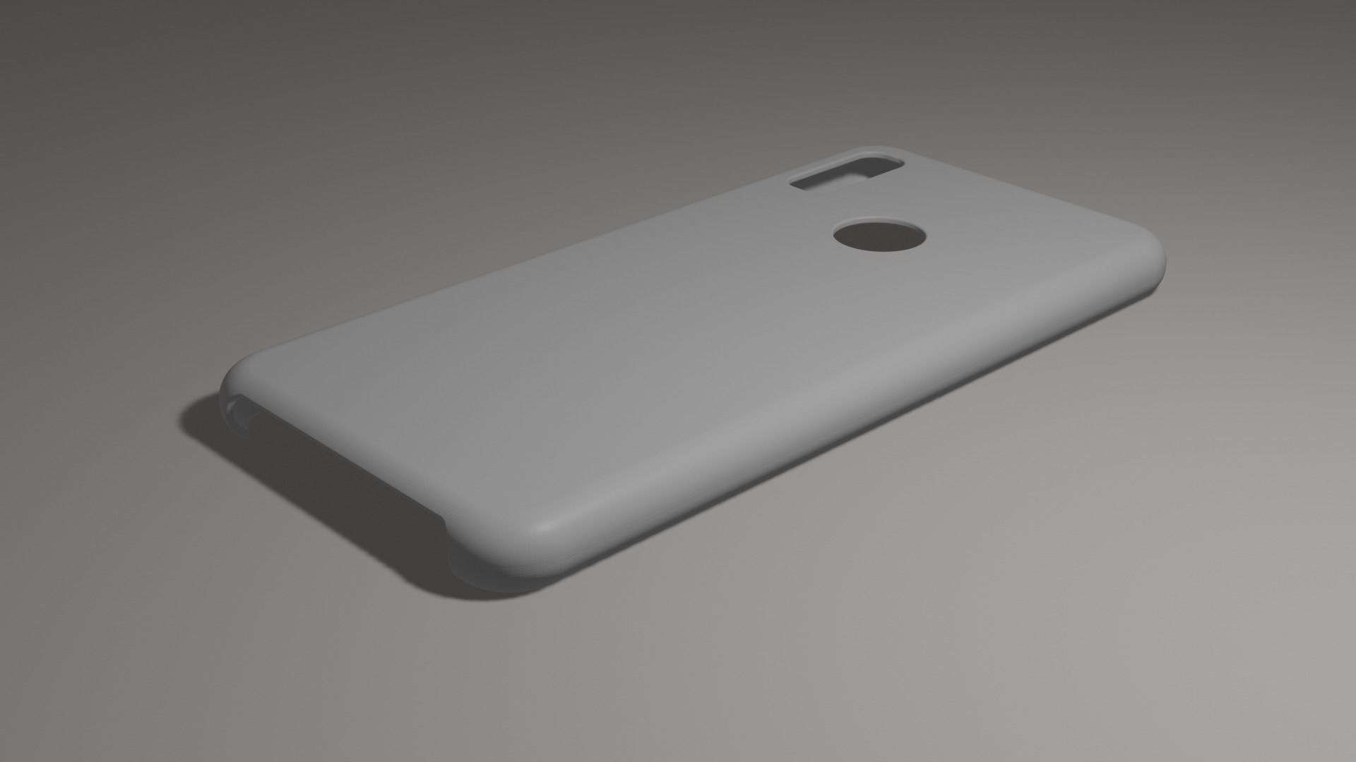 Huawei Y6 2019 TPU case 3D print model_2