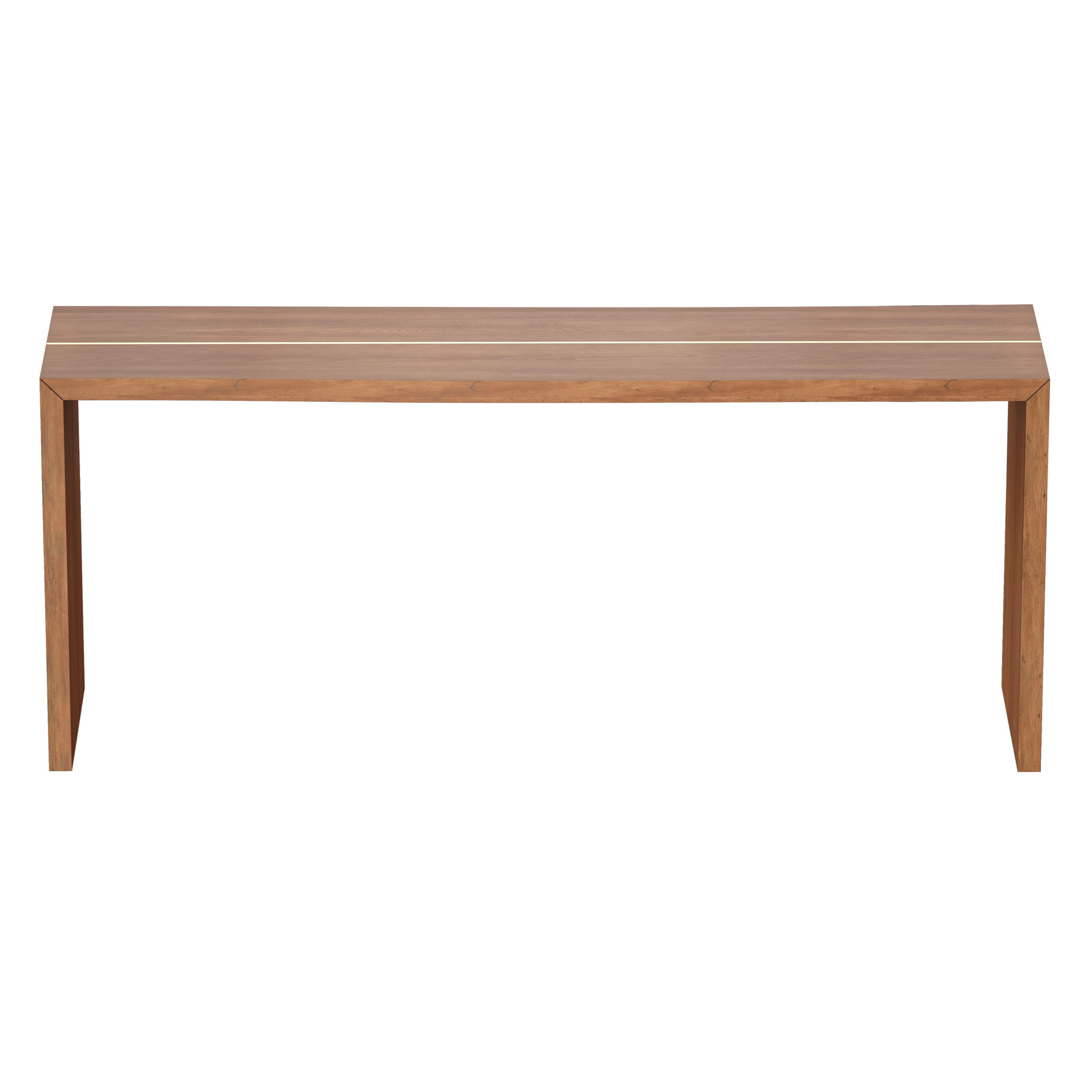 Montana 72x18 Live Edge Console Table Crate and Barrel 3D model_4
