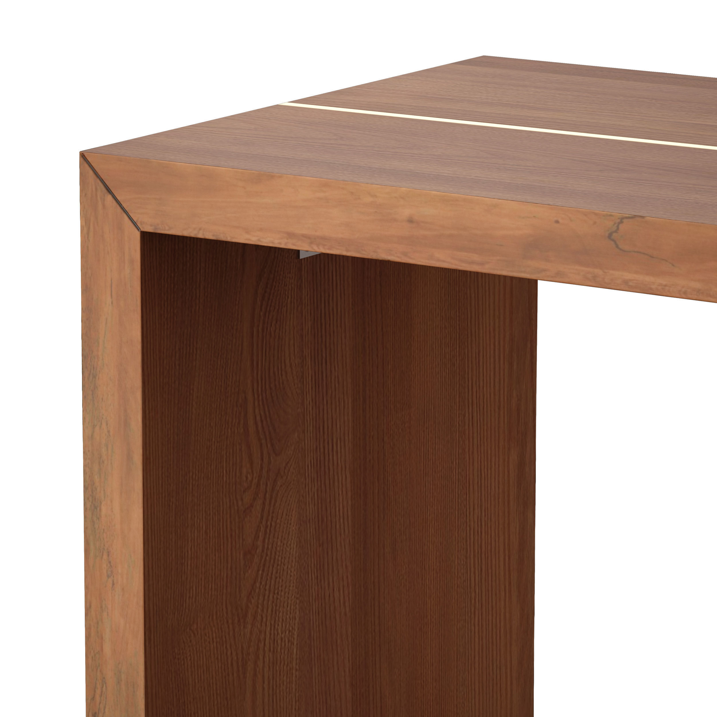 Montana 72x18 Live Edge Console Table Crate and Barrel 3D model_9