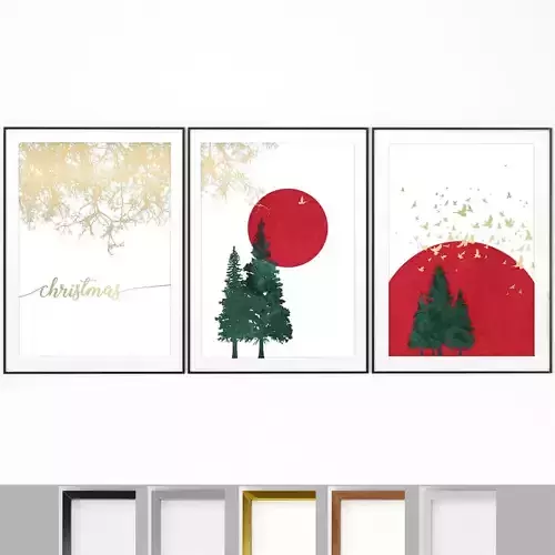 Art Frames 133- Christmas wall art 3