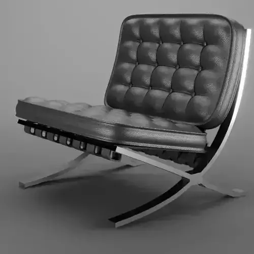 Barcelona chair  3D model