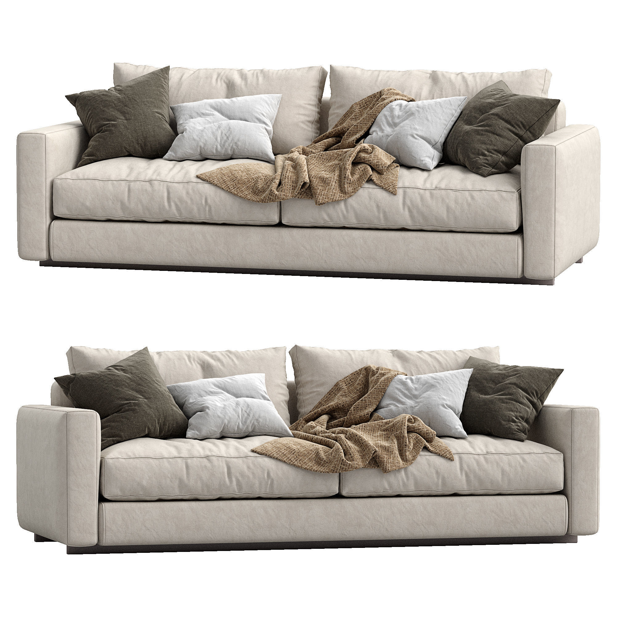Ferlea Sofa Simple  3D model_1