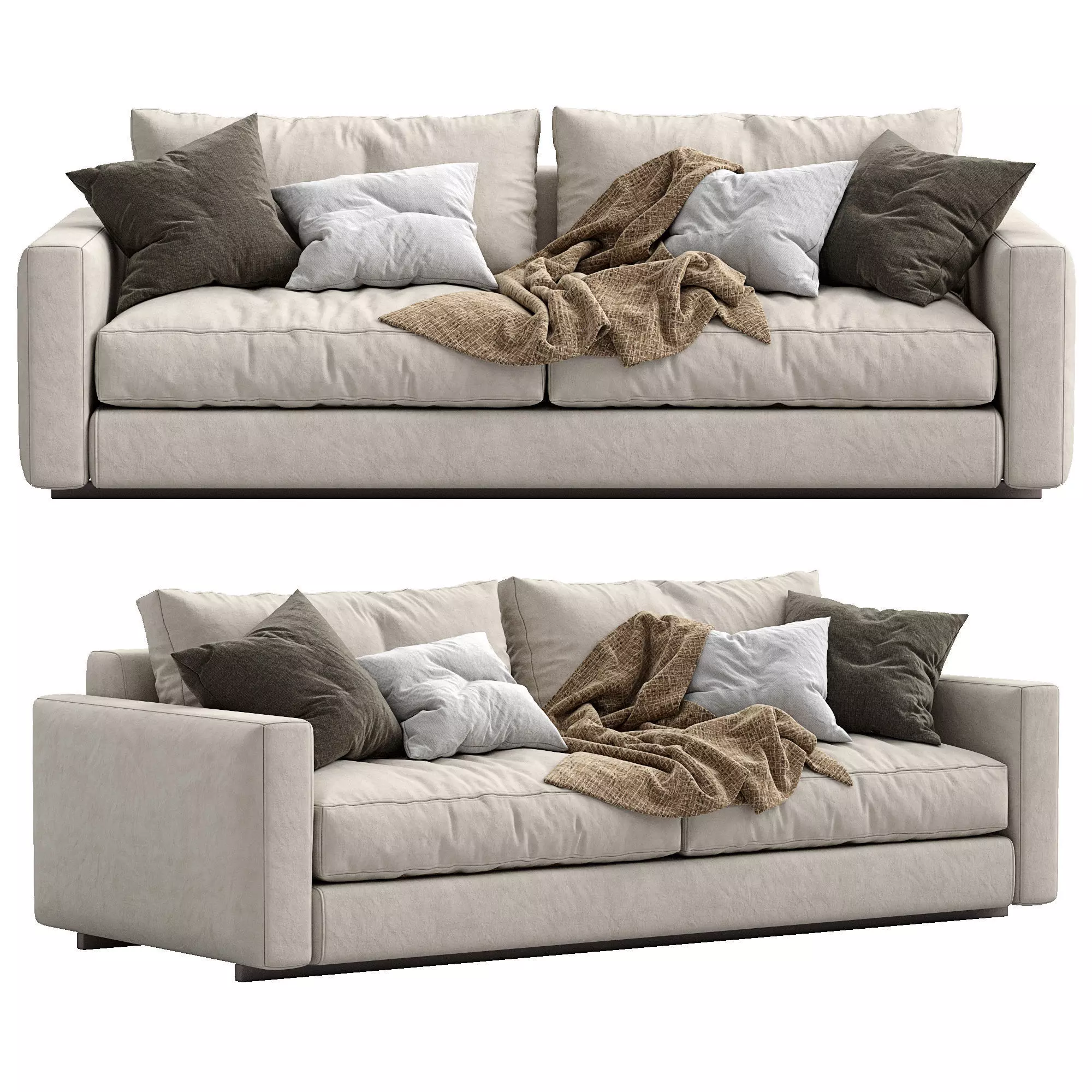 Ferlea Sofa Simple  3D model_0