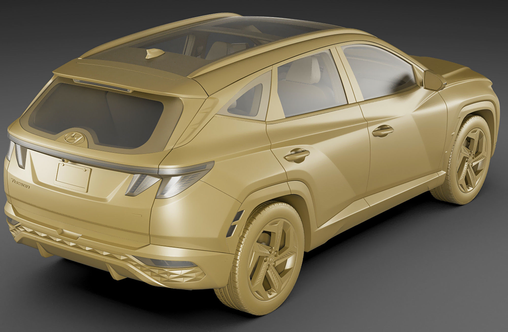 Hyundai Tucson 2021 US 3D model_21