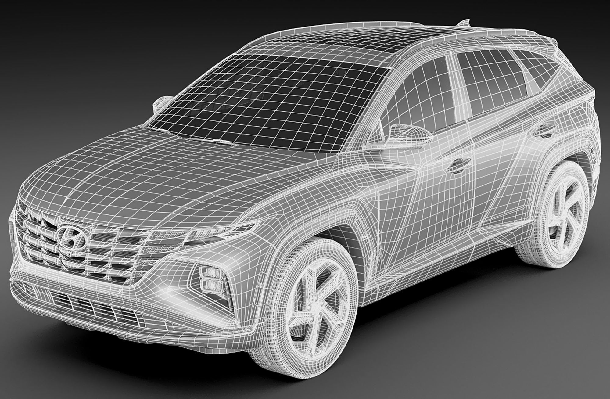 Hyundai Tucson 2021 US 3D model_22