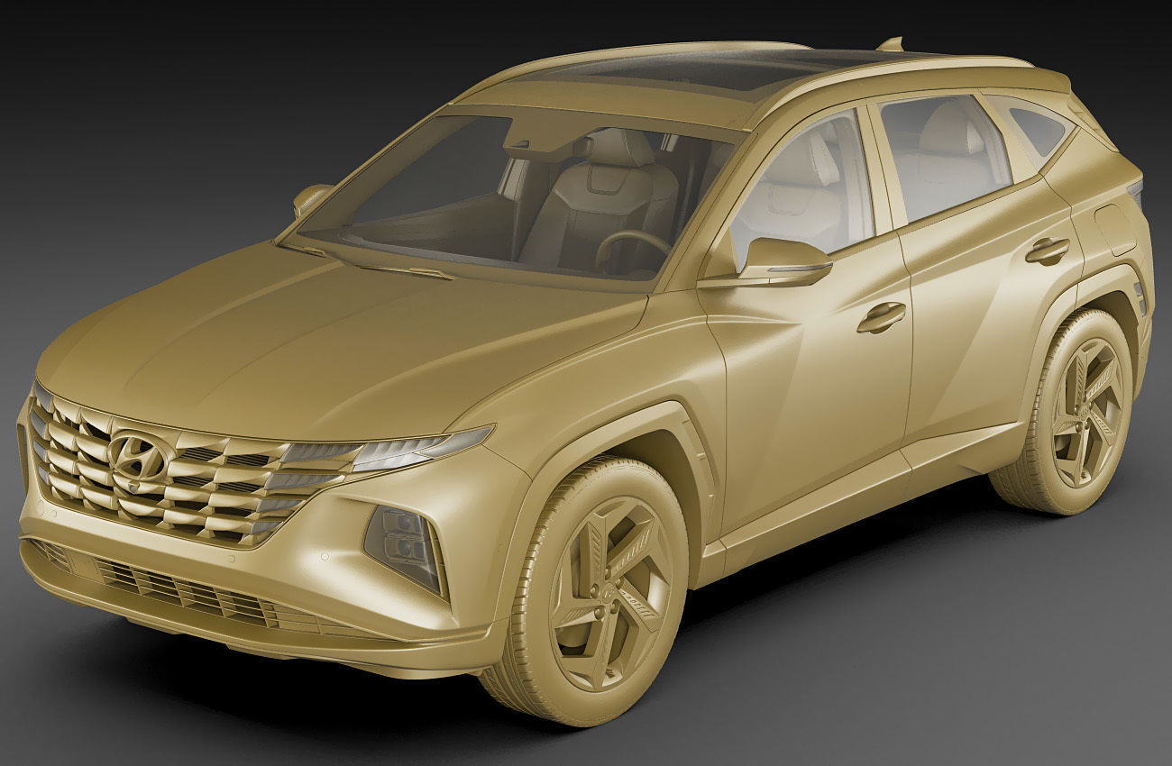 Hyundai Tucson 2021 US 3D model_17