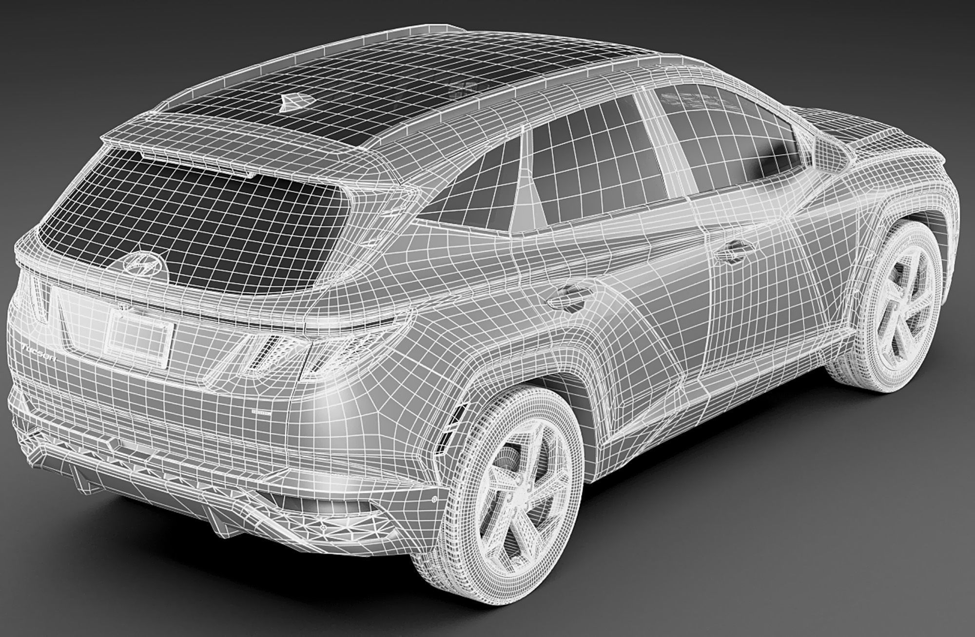 Hyundai Tucson 2021 US 3D model_23