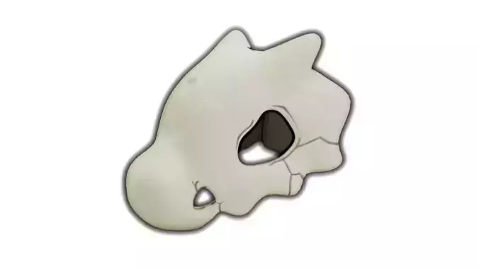 Pokemon Cubone skull 3D model