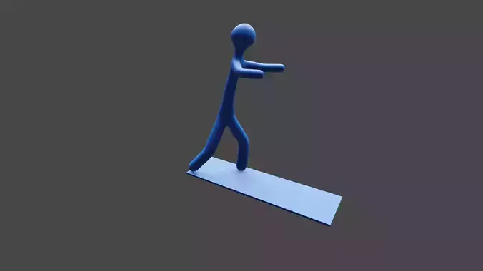 stickman book holder