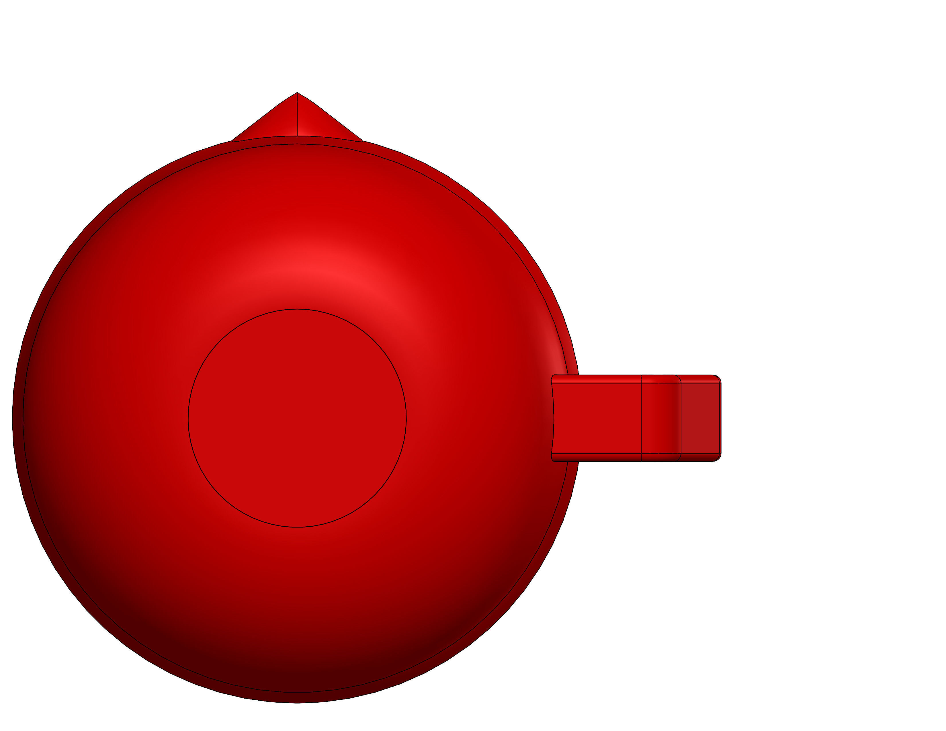 Measuring tool for volume 3D print model_5