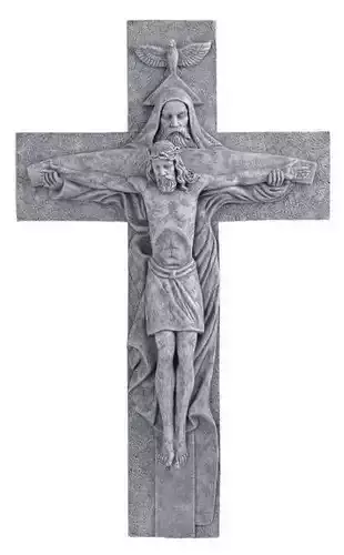 Holy Trinity Crucifix and pendant 3D print model